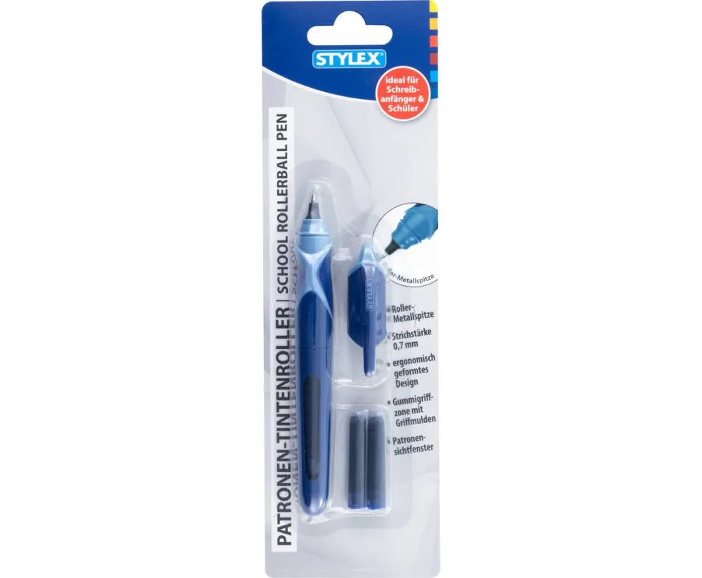 Patronen Tintenroller mit 2 Patronen