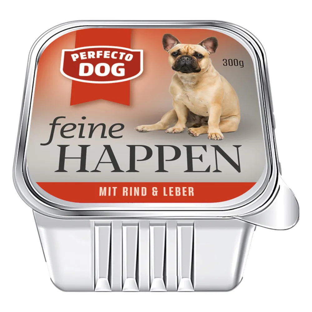 PD 300g Schale - mit Rind & Leber