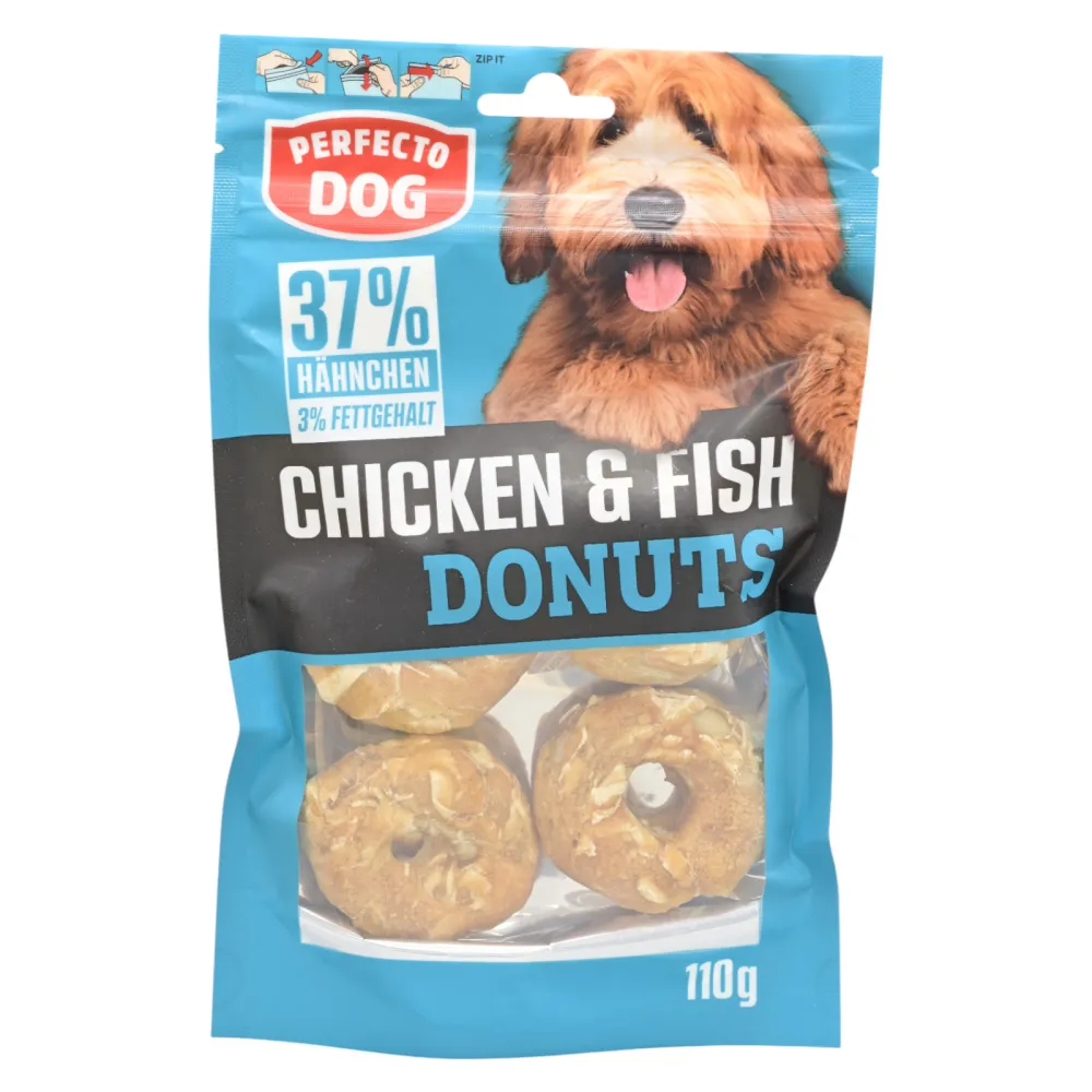 PD Chicken & Fish Donuts 110g
