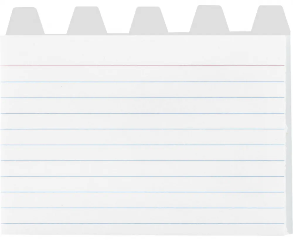 PP-Karteikartenbox DIN A7 inkl. 100 Karteikarten FSC