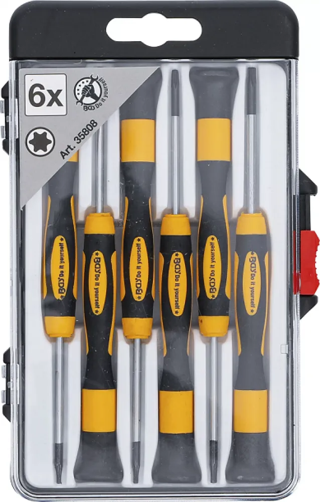 Präz.Schraubendrehersatz 6tlg TX