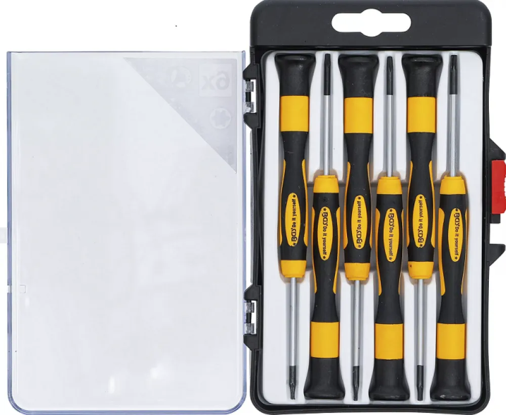 Präz.Schraubendrehersatz 6tlg TX