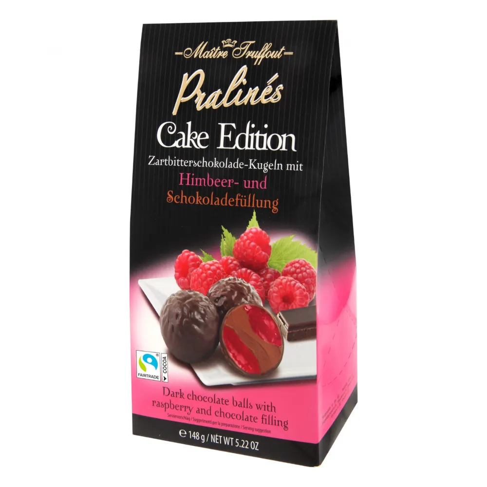 Pralinen Cake Edition - Himbeer & Zartbitterschokolade 148g