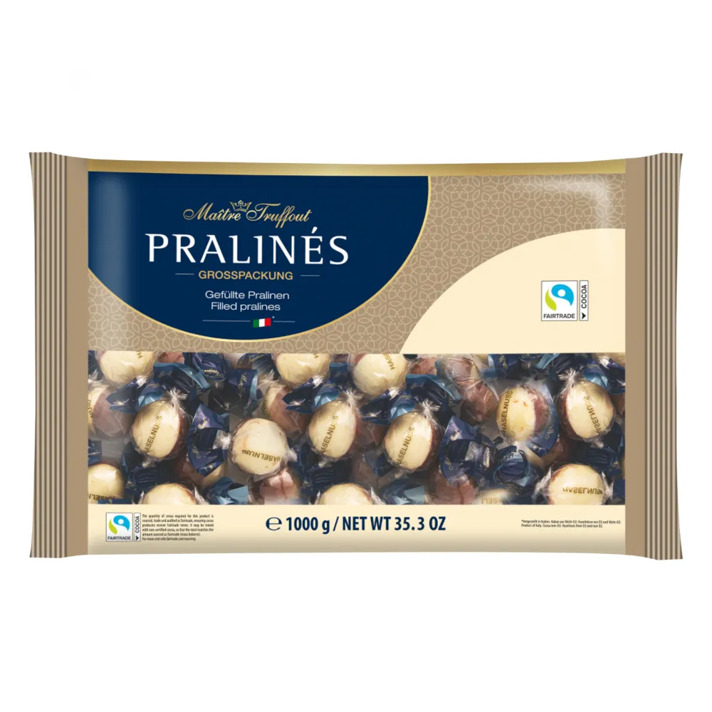 Pralinen Duo mit Haselnusscremefüllung 1kg