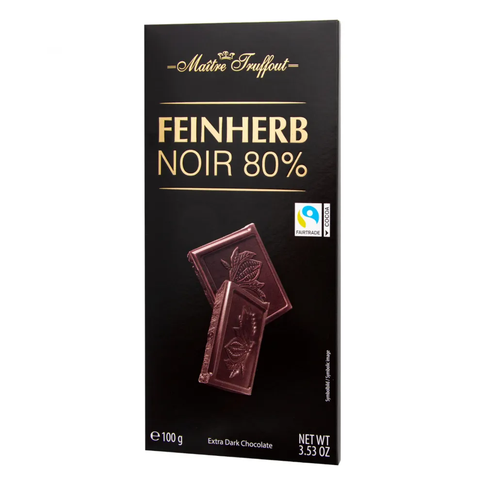 Premium Extra Bitterschokolade 80% 100g