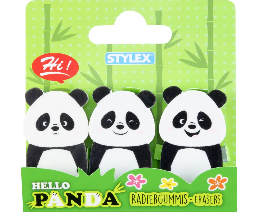 Radiergummi 3er Set Tiere