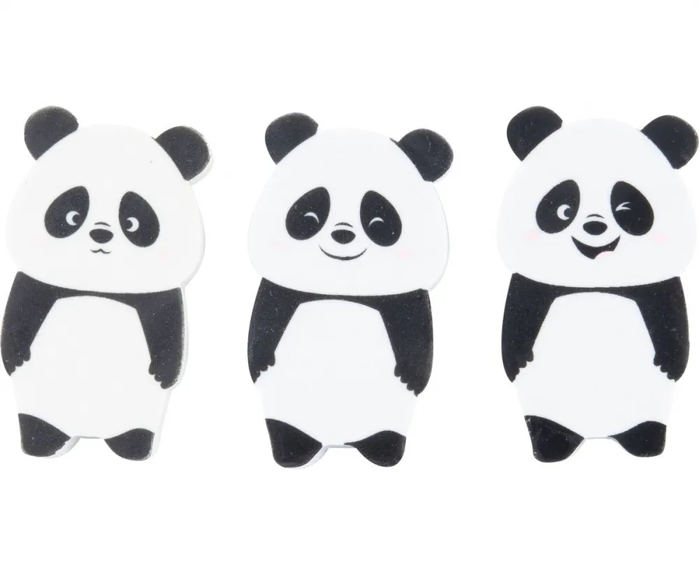 Radiergummi 3er Set Tiere