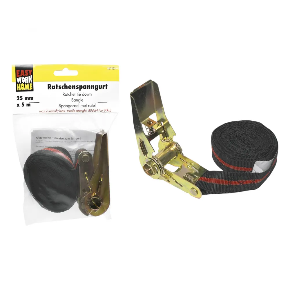 Ratschenspanngurt 25mm x 5m