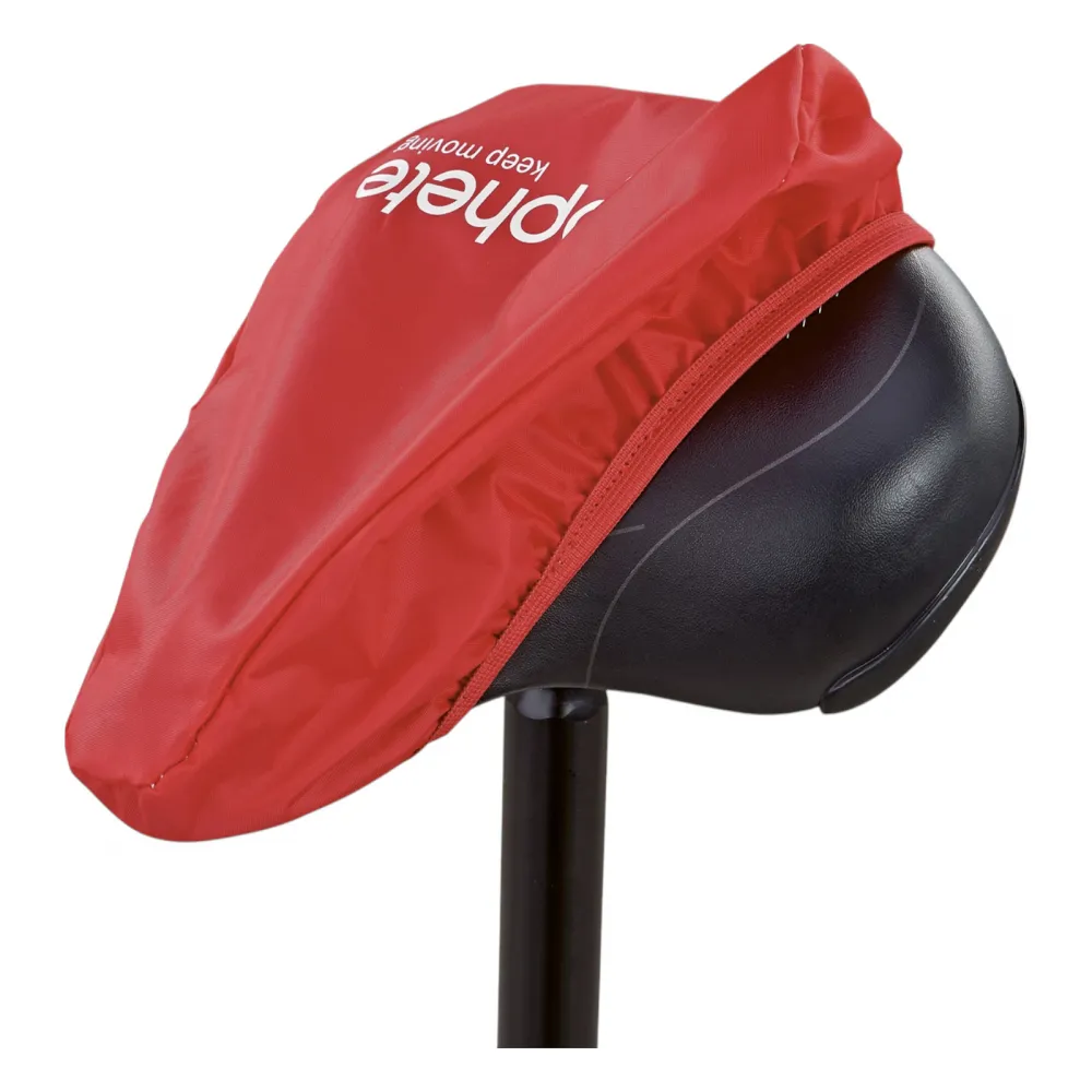 Regenbezug Sattel ohne Polster rot