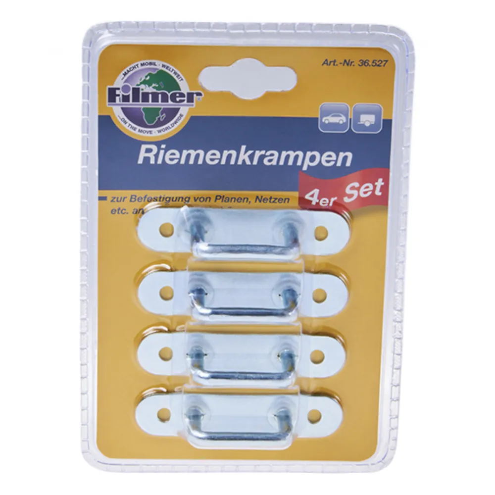 Riemenkrampen, 4er-Set