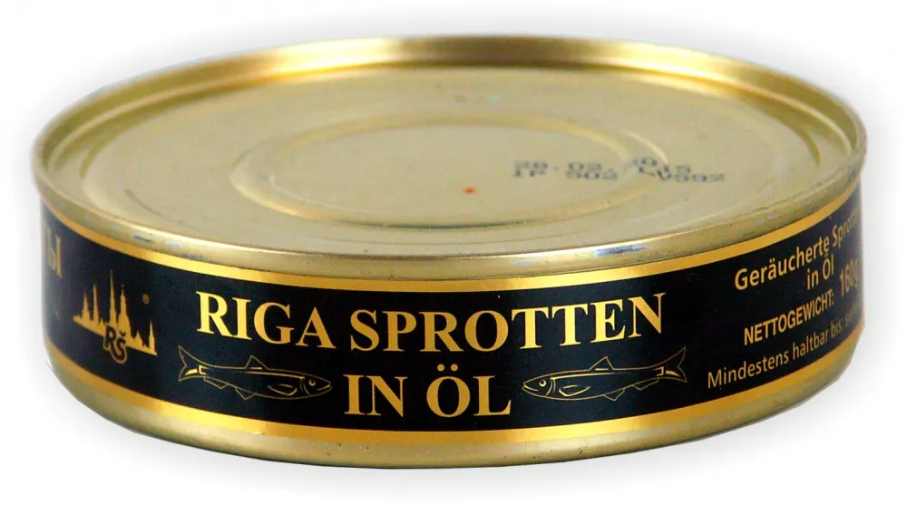 DOVGAN Riga Sprotten in Öl 160g