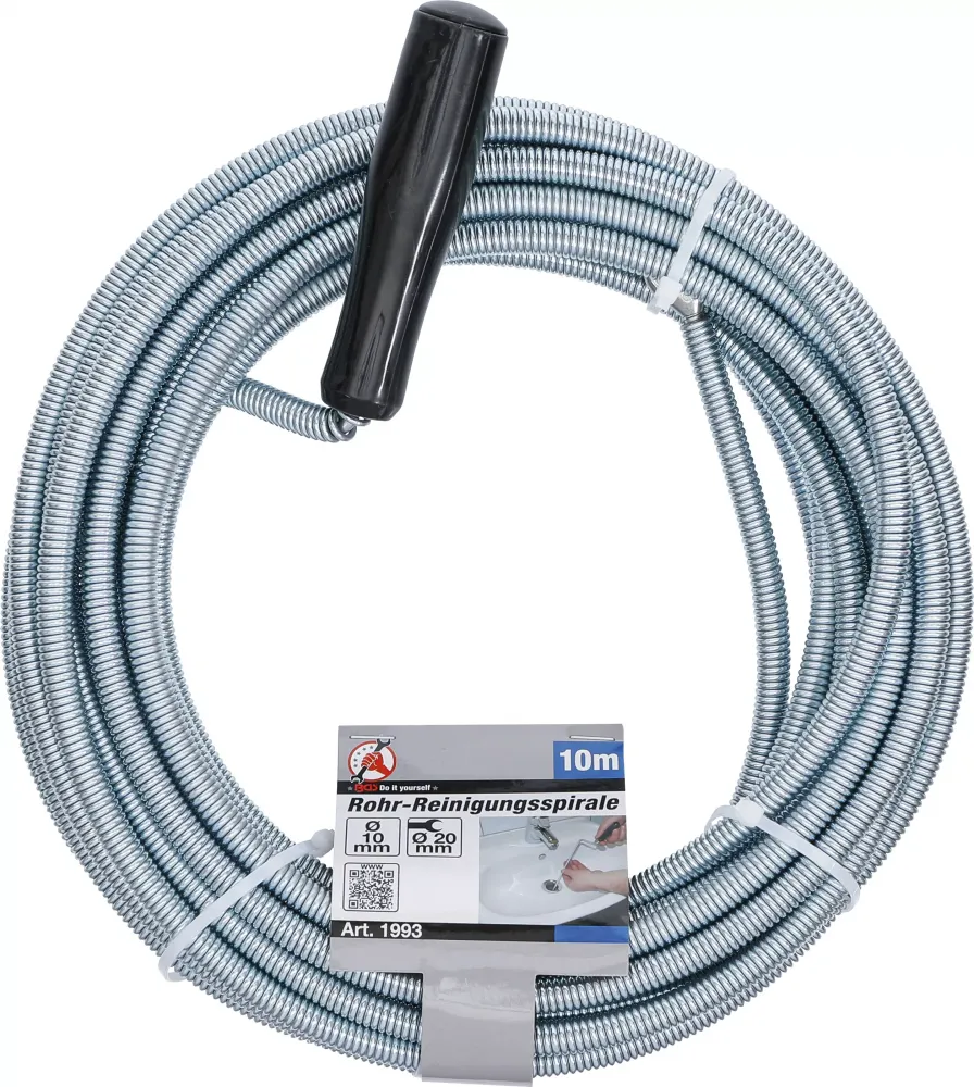 Rohr-Reinigungsspirale, 10 m