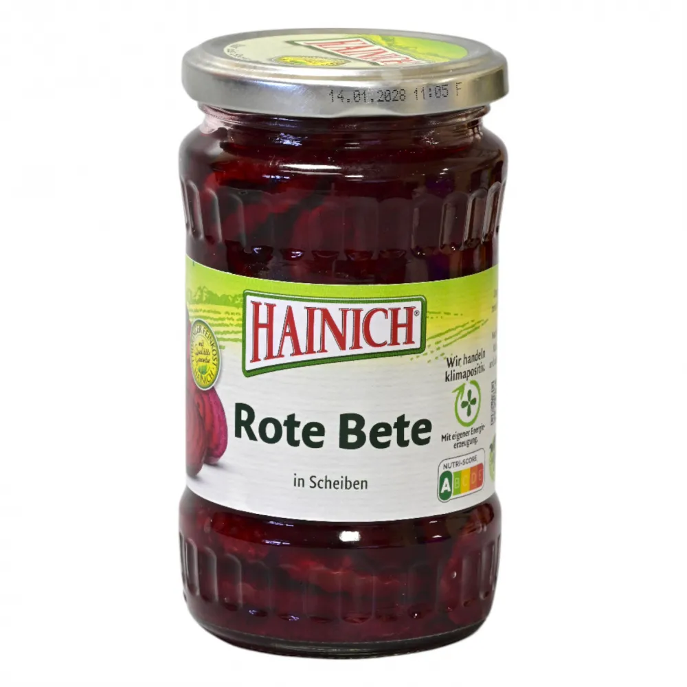 Rote Beete in Scheiben 320g