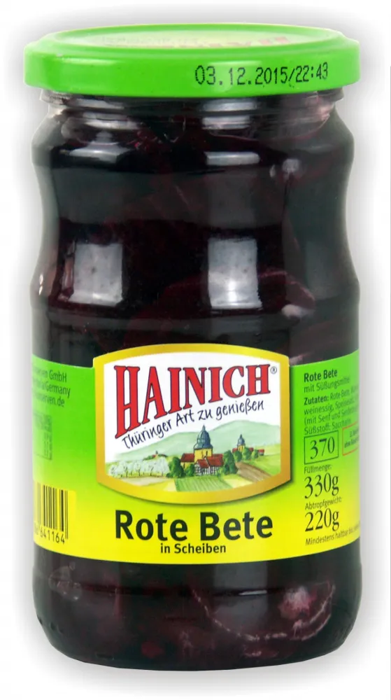 Rote Beete in Scheiben 370ml