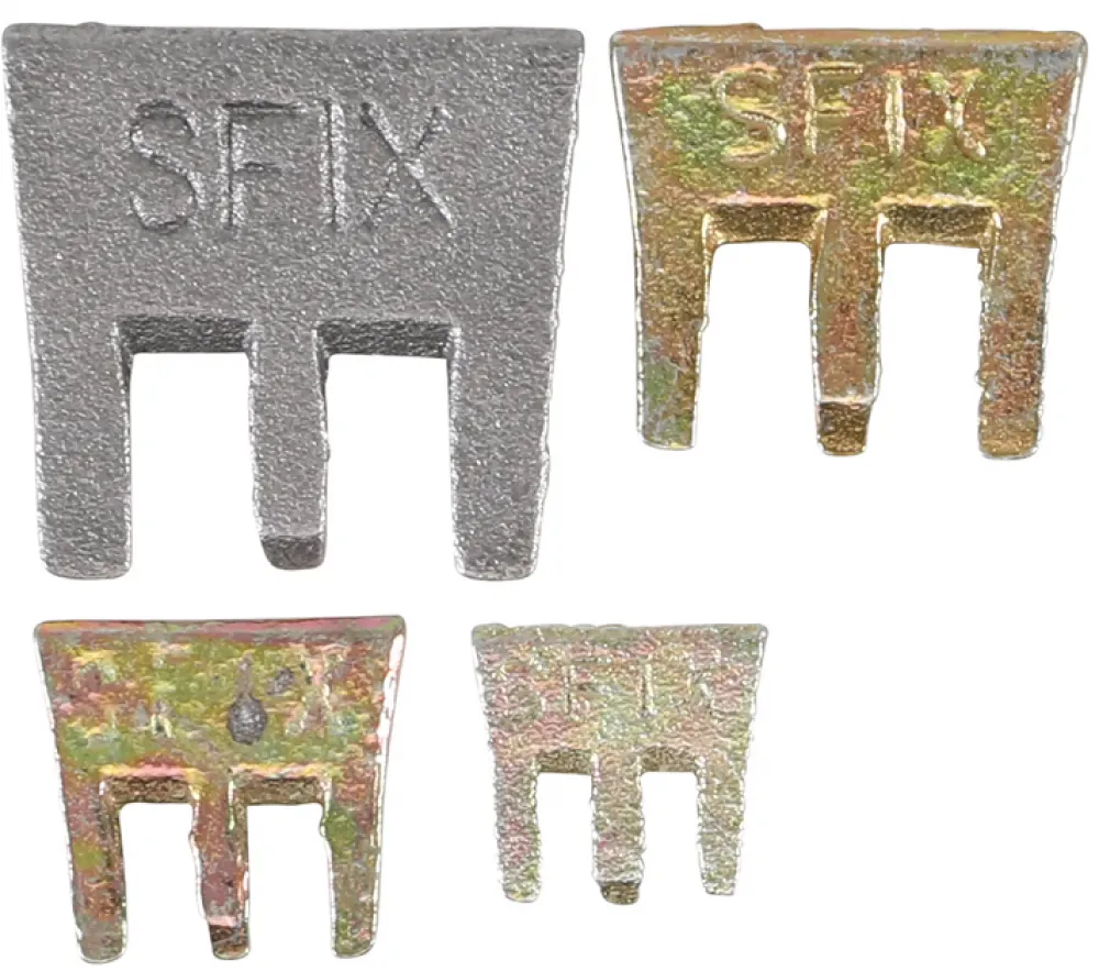 S-Fix Krallenkeile-Satz, 4-tlg.