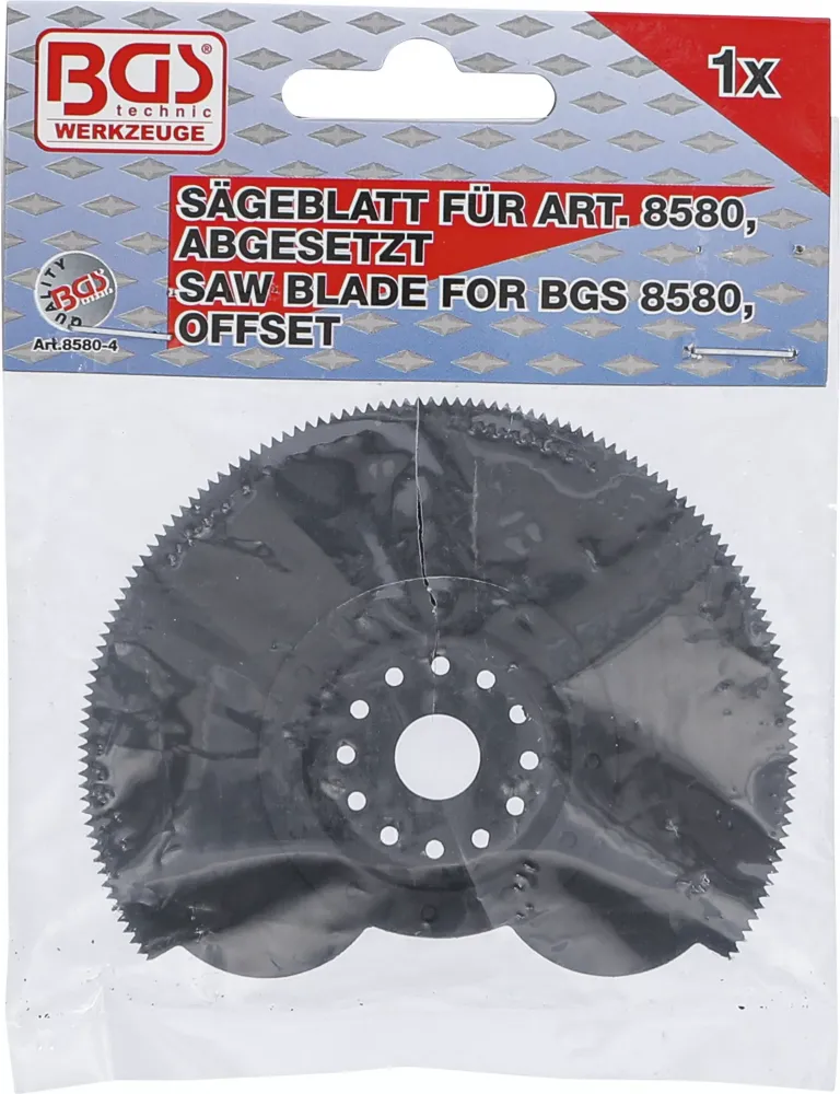 Sägeblatt, abgesetzt für Art. 8580
