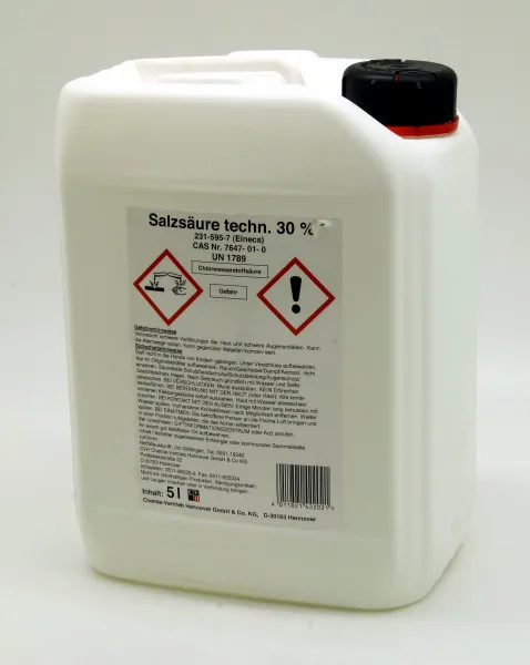 Salzsäure techn. 30% - 5ltr