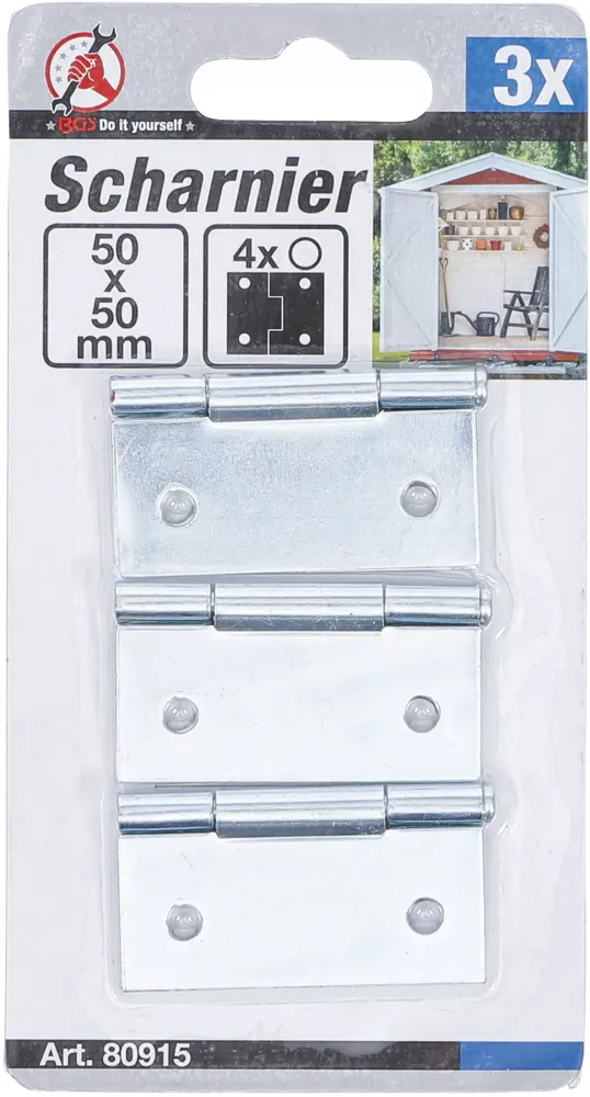 Scharniersatz 3tlg 50mm