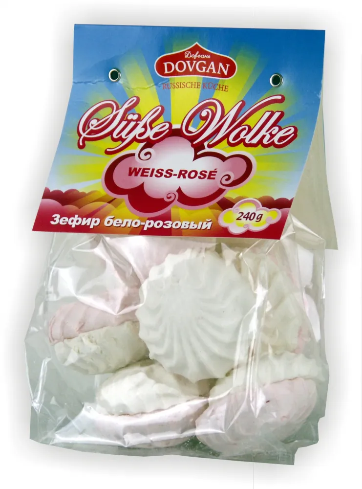 DOVGAN Süße Wolke mit Himbeergeschmack 240g