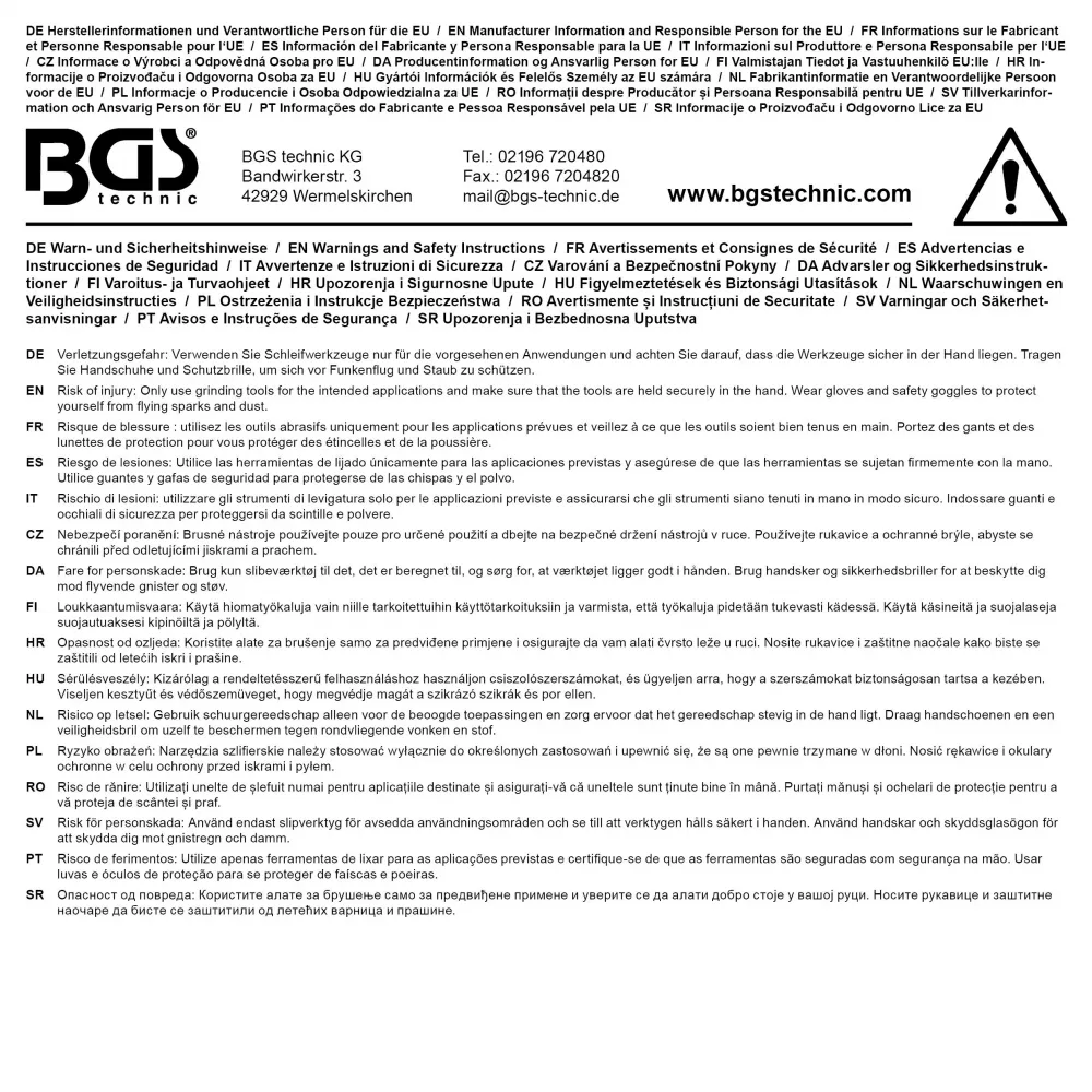 Schleifblätter für Dreieckschleifer 50-tlg.