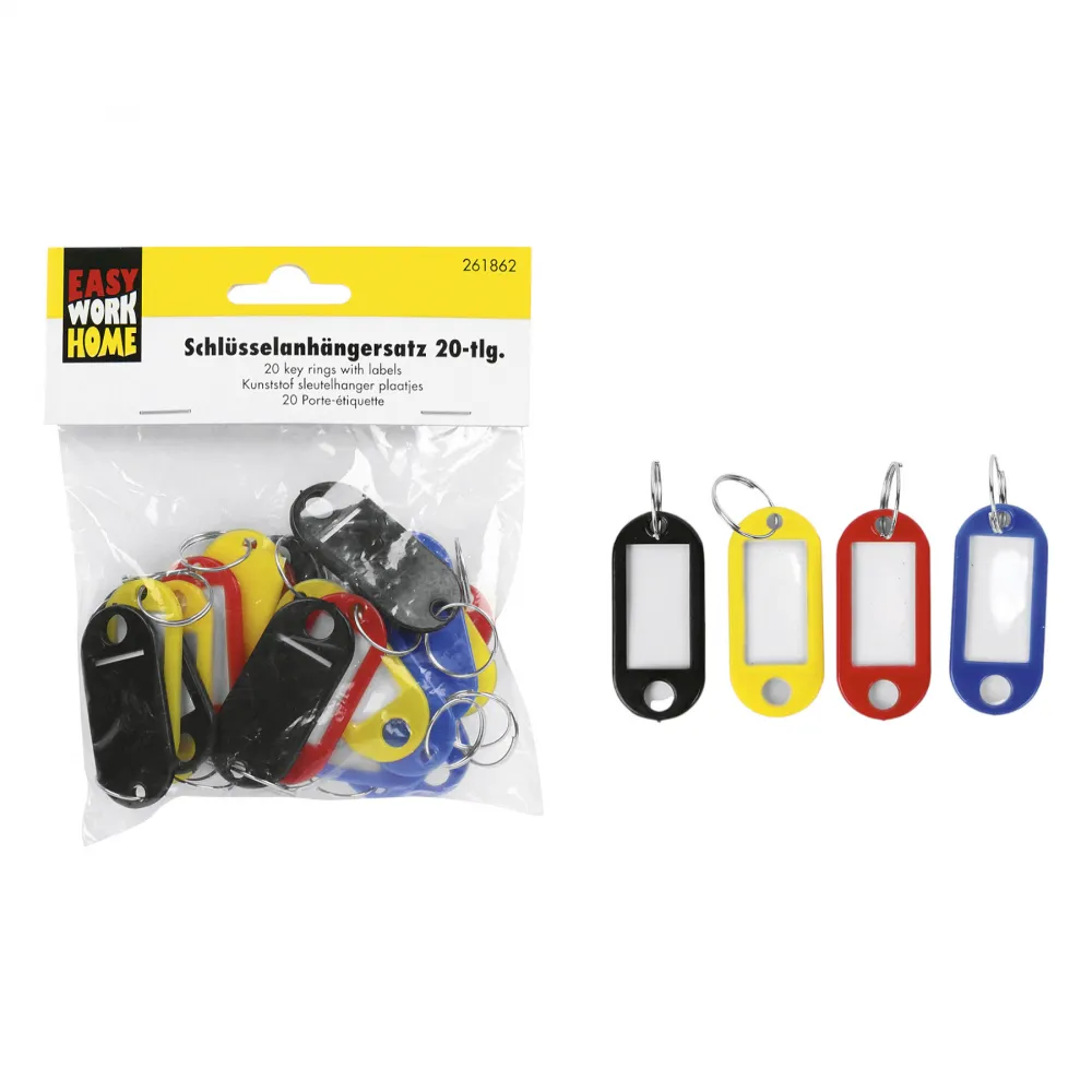 Schlüsselanhängerset 20-teilig