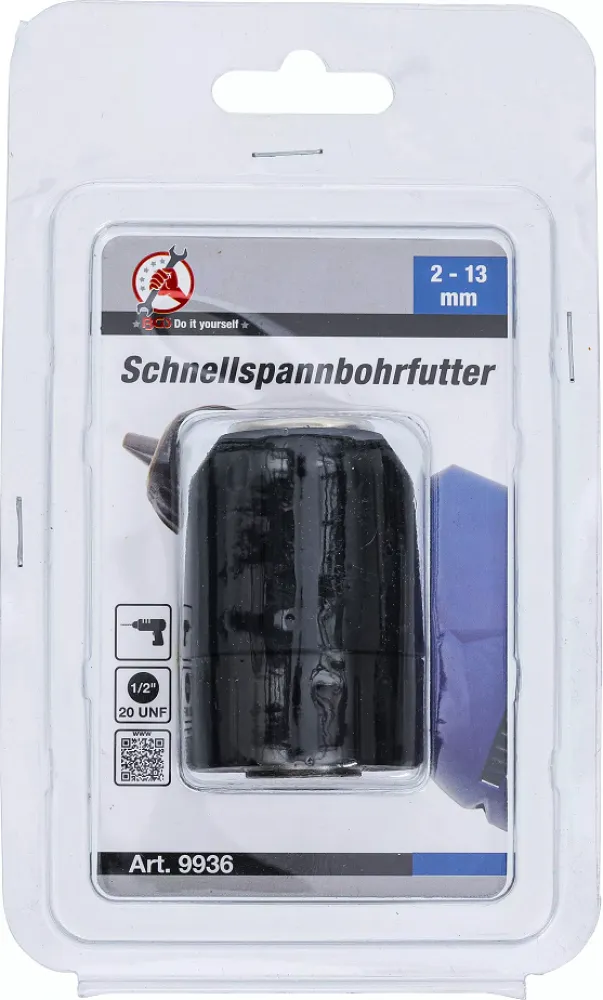 Schnellspannbohrfutter, 2-13 mm, 1/2x20 UNF