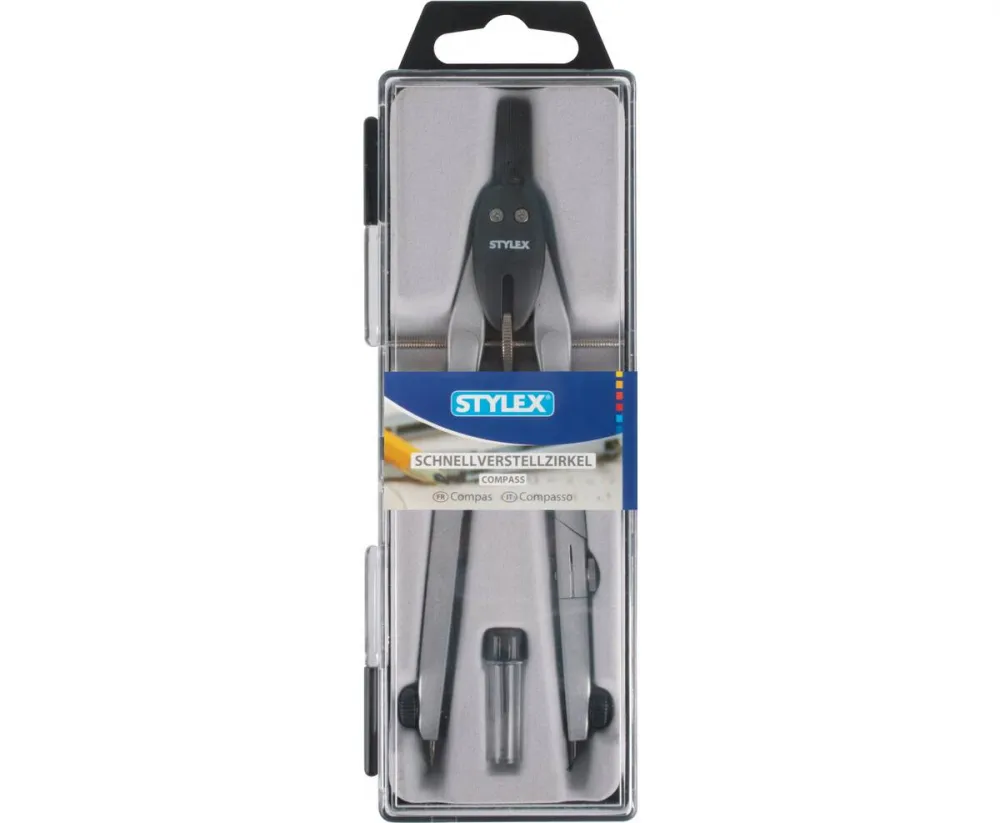 Schnellverstellzirkel mit Hebelmechanik