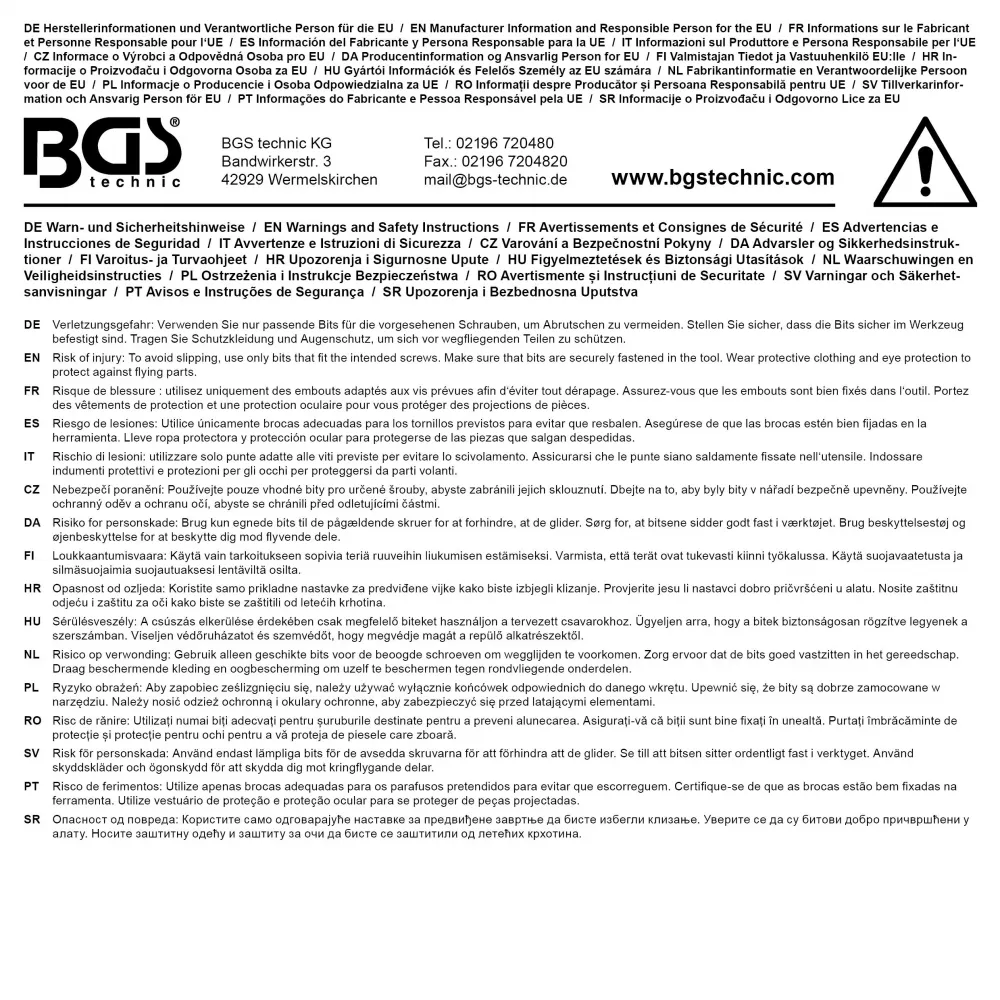 Schraubendreher-Bit-Satz 31-tlg.