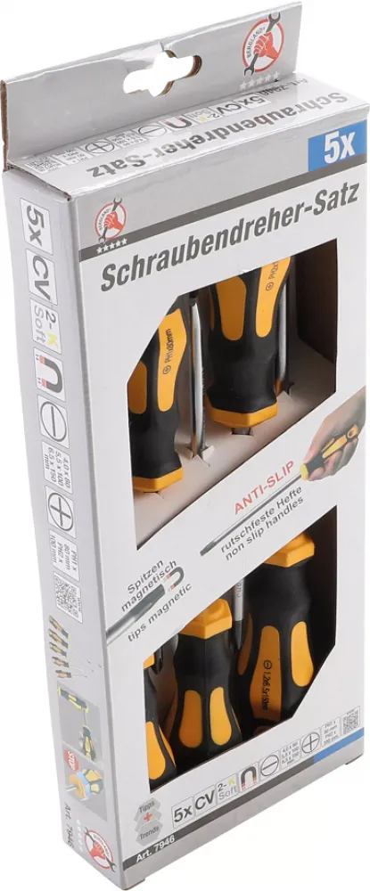 Schraubendrehersatz 5tlg 2K