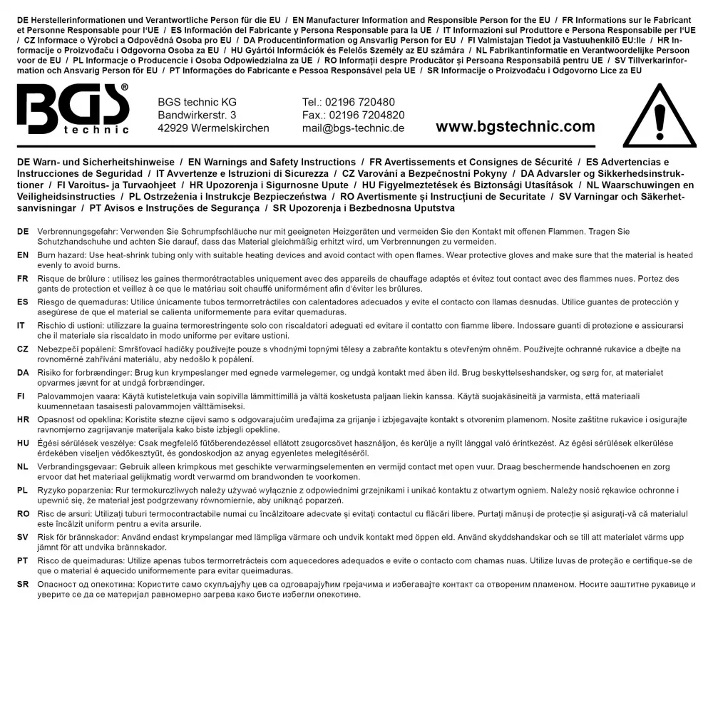 Schrumpfschlauch-Sortiment farbig 171-tlg.