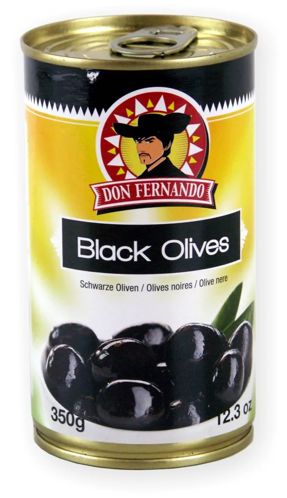 Schwarze Oliven 350g (GP:2,84¤/kg)