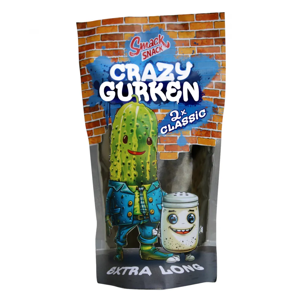 Smack Snack Gewürzgurken XXL Klassik 400g