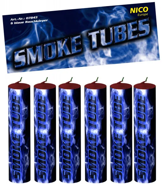 Smoke Tubes Blau 6er Btl.