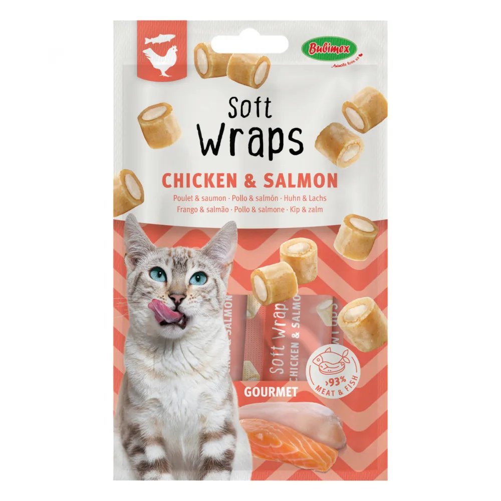 Soft-Wraps mit Huhn&Lachs 30g
