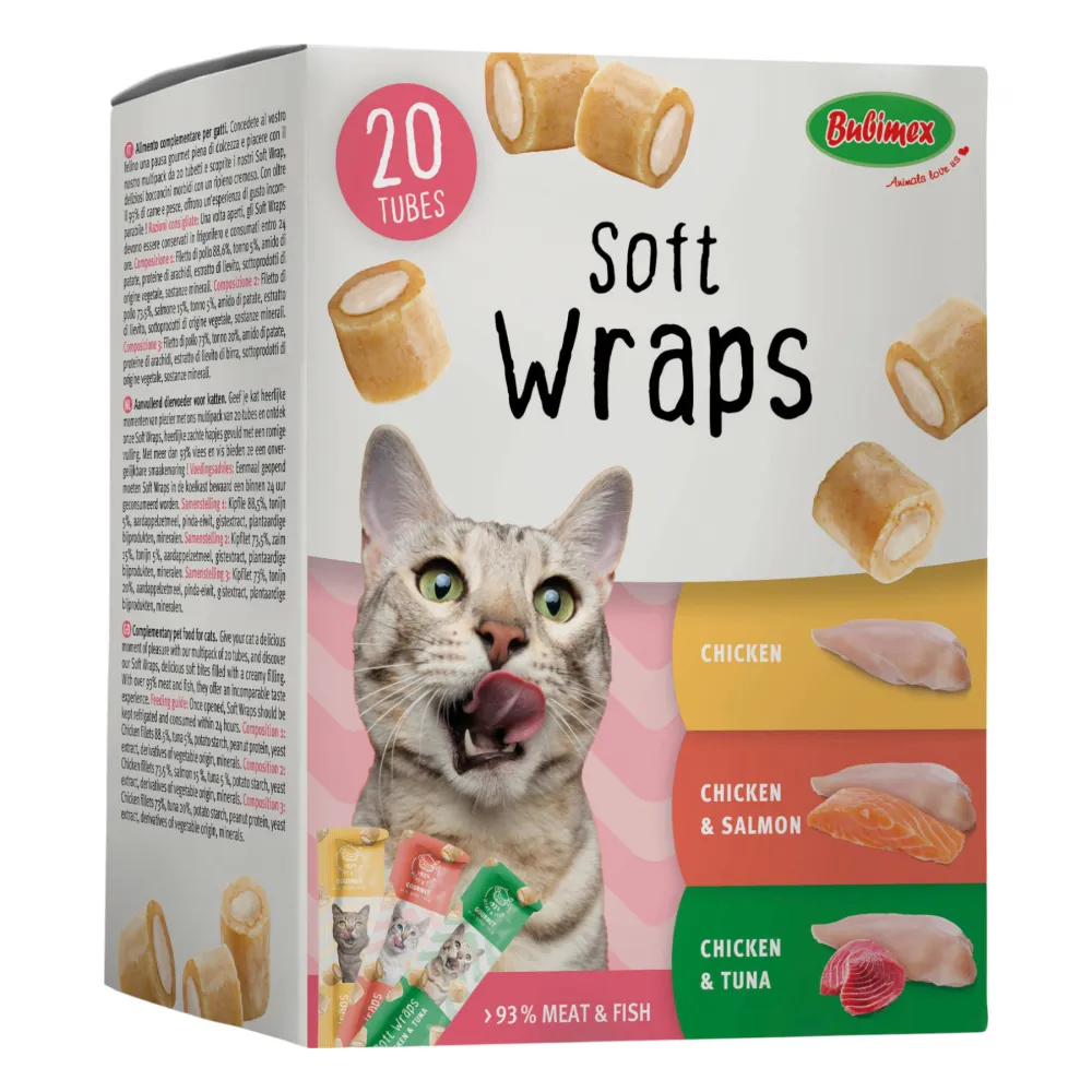Soft Wraps Multipack mit 3 Geschmacksrichtungen 200g
