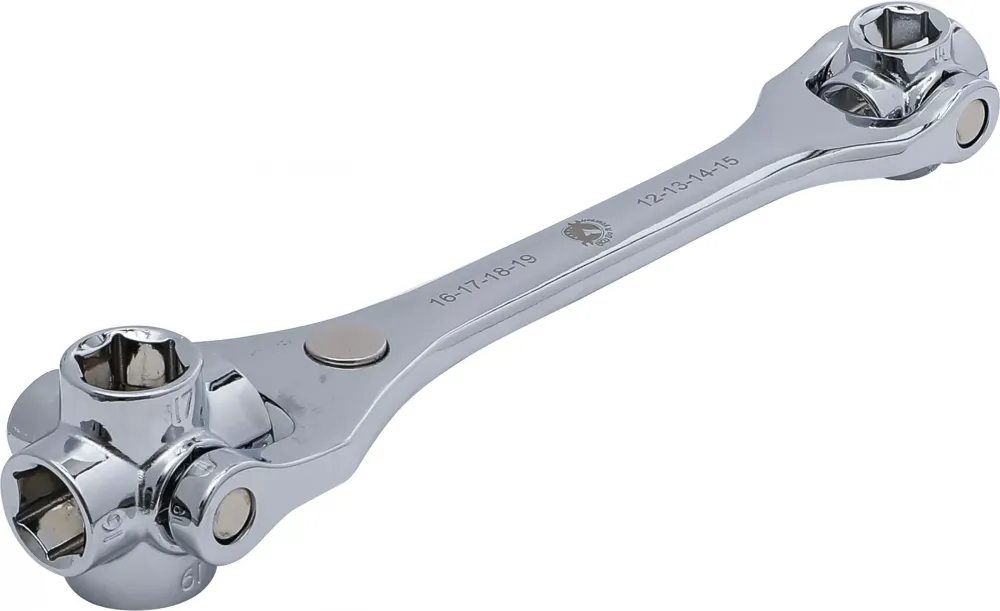 Spezialschlüssel 8-in-1 Abtrieb Sechskant SW 12 - 19 mm