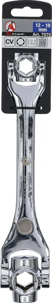 Spezialschlüssel 8-in-1 Abtrieb Sechskant SW 12 - 19 mm