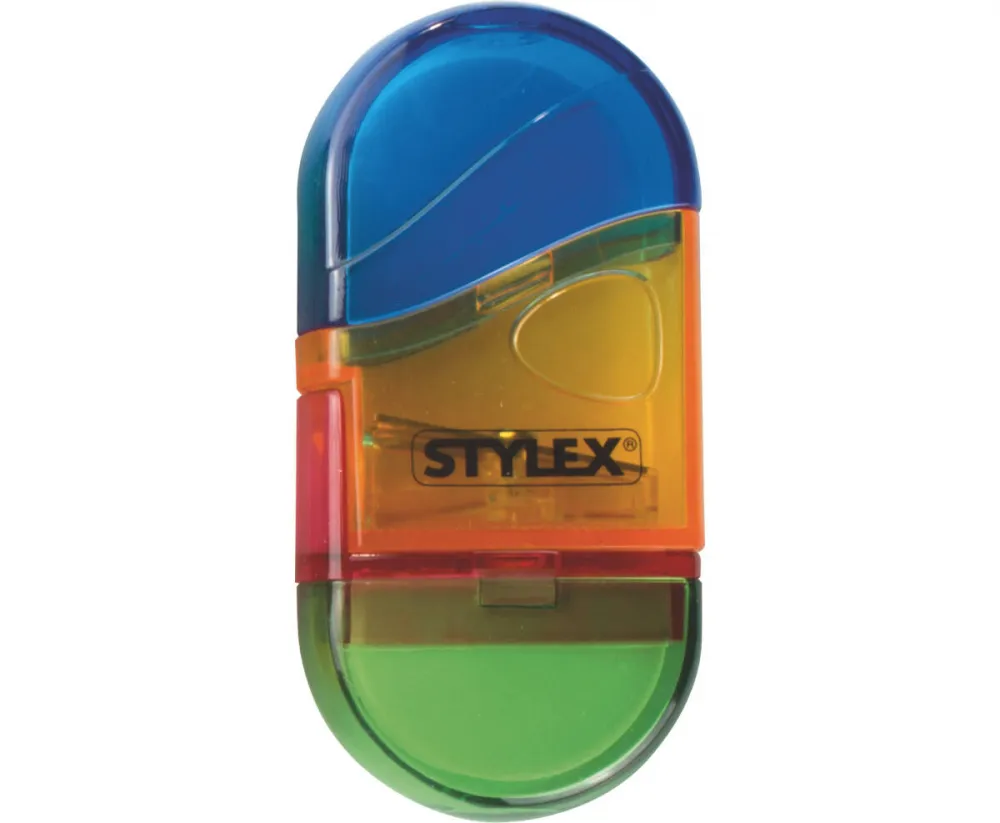 Spitzer und Radiergummi Kombination