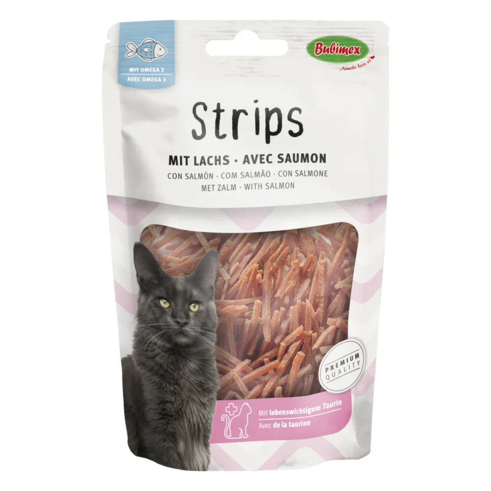 Strips aus Lachs mit Taurin 50g