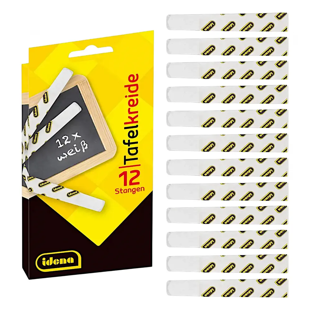 Tafelkreide weiß 12er