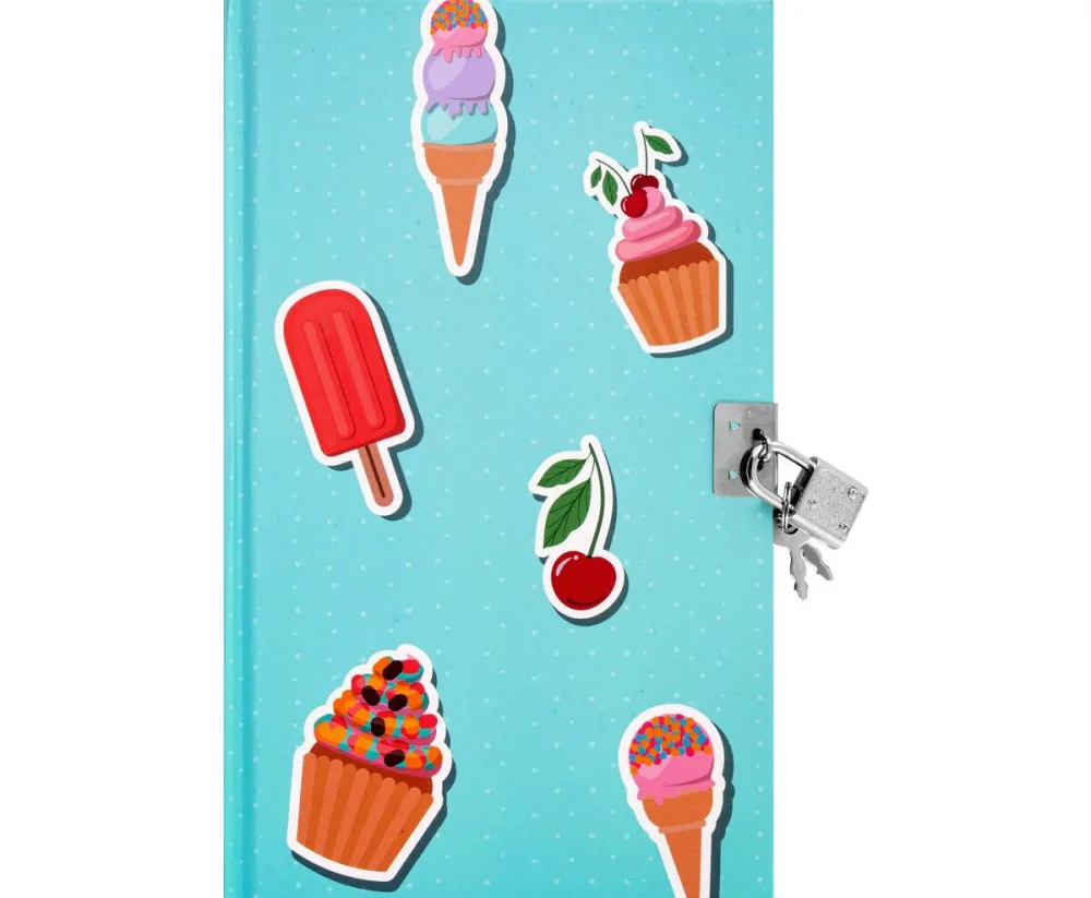 Tagebuch mit Schloss