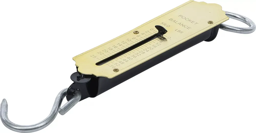Taschenfederwaage, bis 25 kg