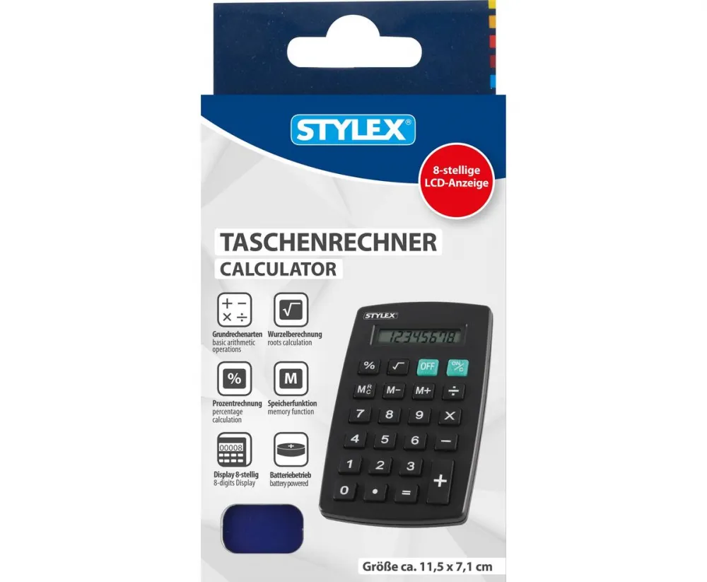 Taschenrechner farbig