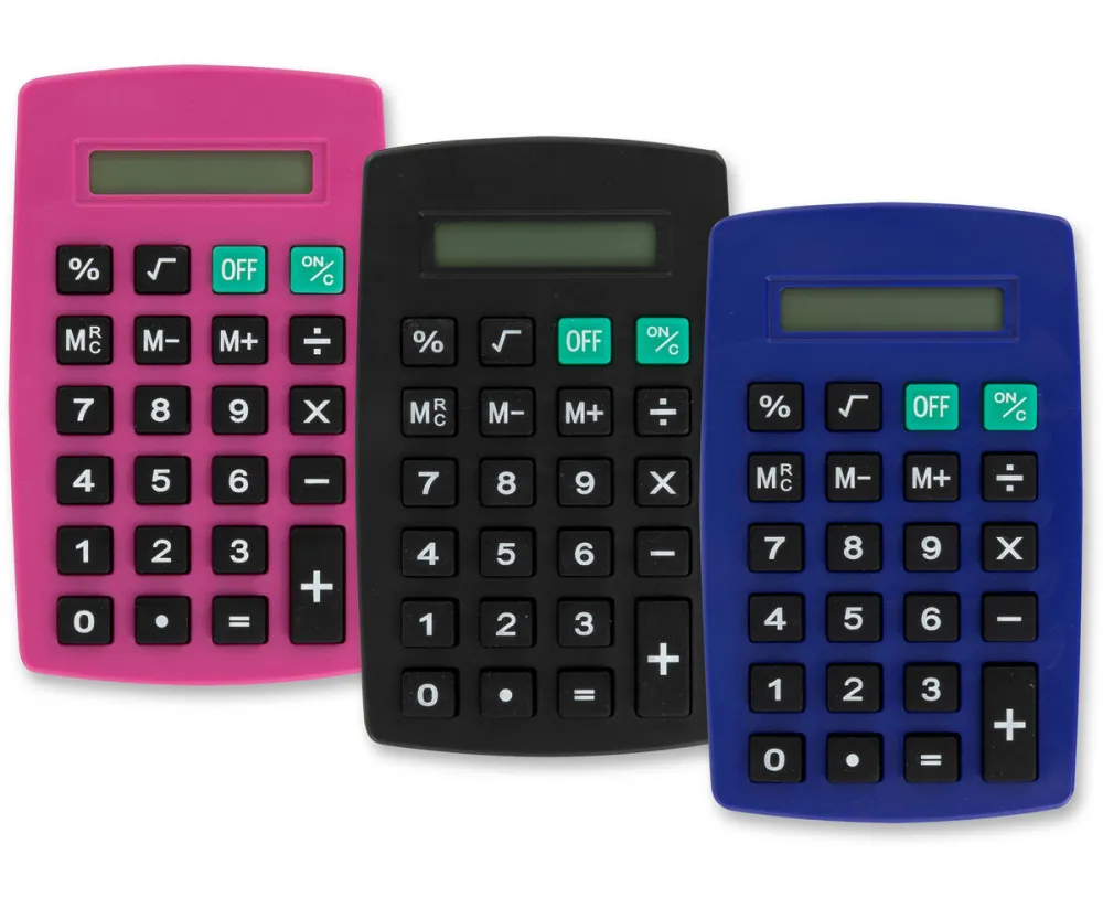 Taschenrechner farbig