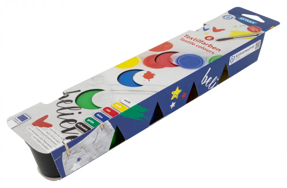 Textilfarbe 6 x 40 ml *NEU*