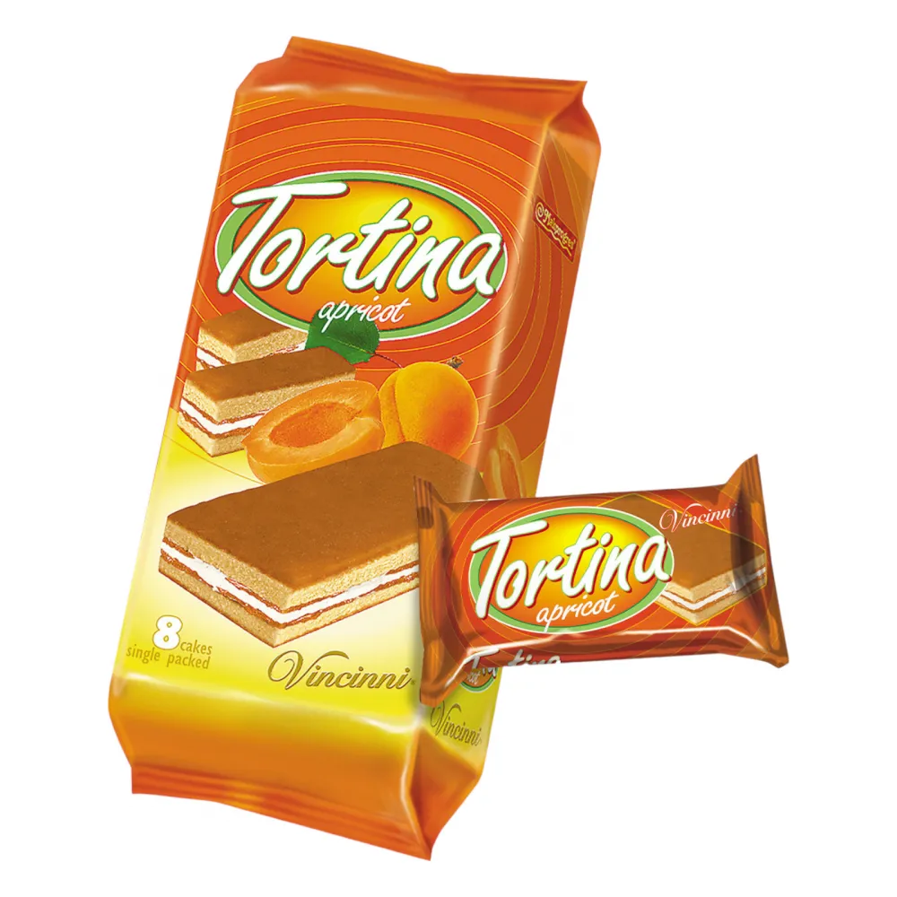 Tortina Kuchenschnitten Aprikose 8*25g