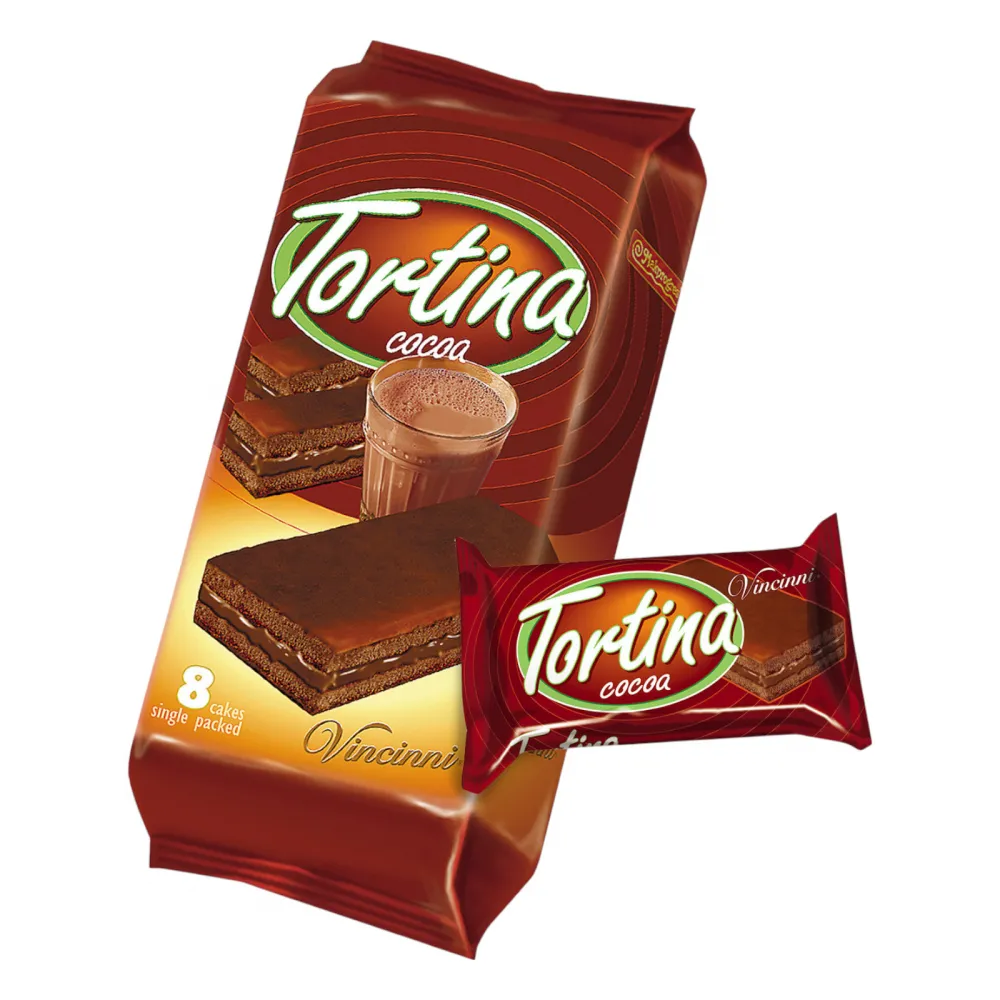 Tortina Kuchenschnitten Kakao 8*25g