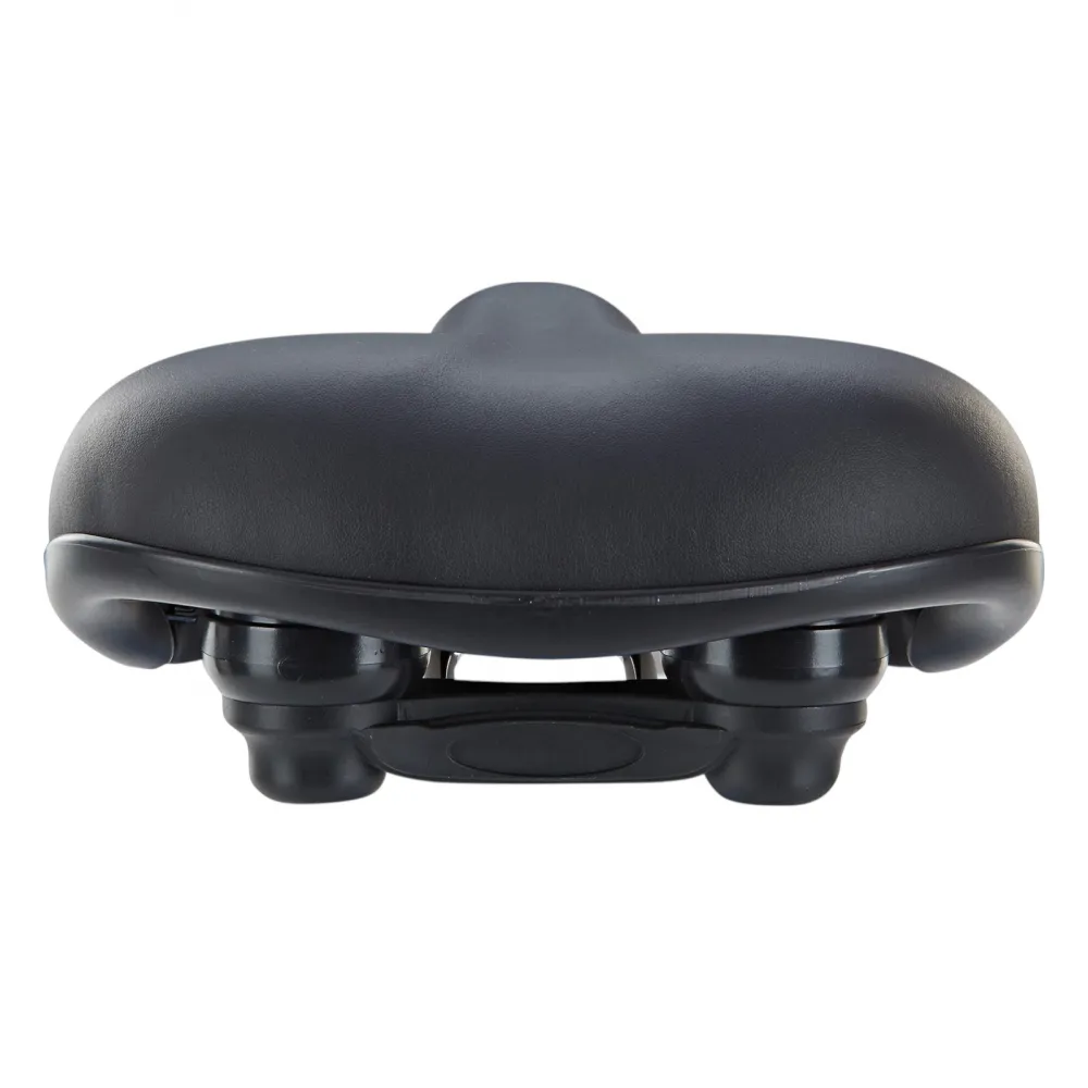 Touren-City-Sattel mit Vollschaumpolsterung schwarz