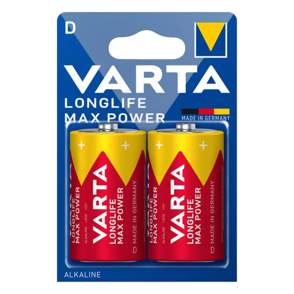VARTA Longlife Max Power LR20 / D / 1,5V- 2er
