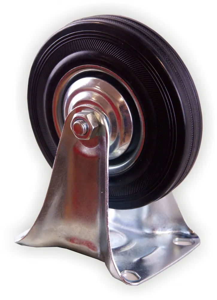 VETO Bockrolle 160mm mit Vollgummireifen